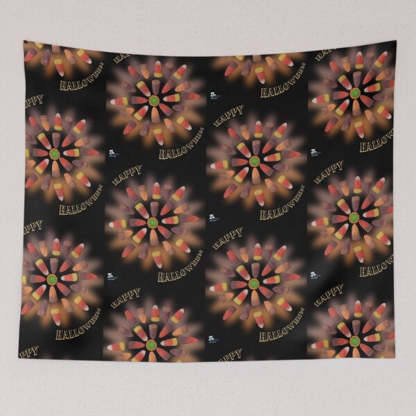 Item preview, A Candy Corn Promenade – Happy Halloween! designed and sold by michaelasamples.