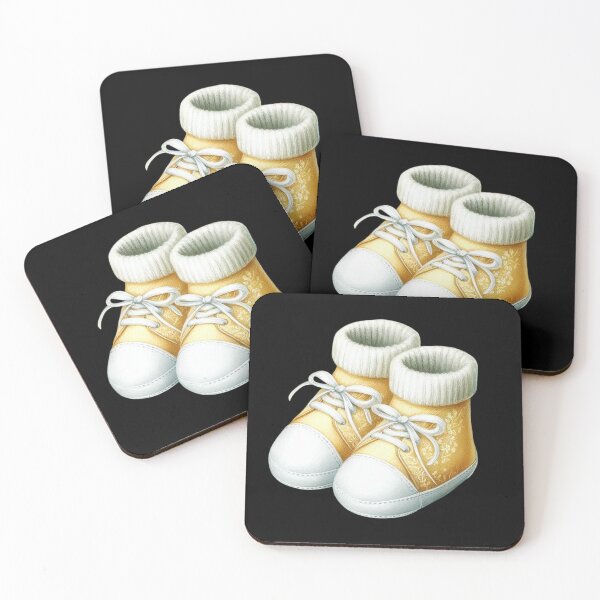 Artikelvorschau, Gelbe Babyschuhe entworfen und verkauft von virdeiz.