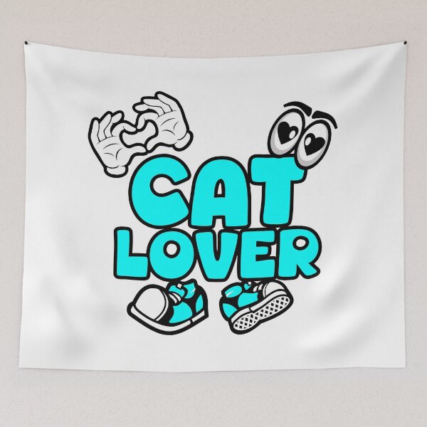 Item preview, CAT LOVER - PETS Lettering Comic Words Funny  designed and sold by NFTWords.
