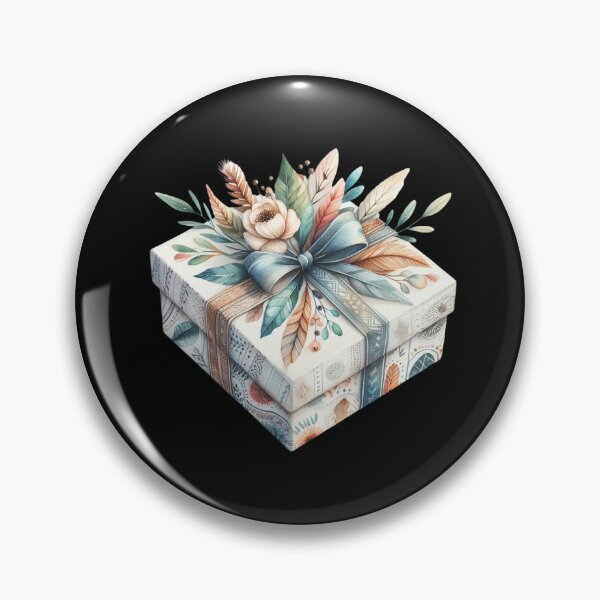 Item preview, Decorative Gift Box with Floral Design designed and sold by virdeiz.