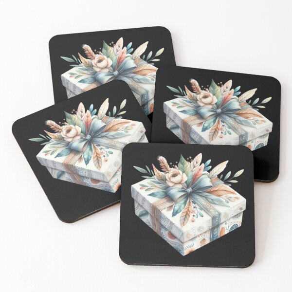 Item preview, Decorative Gift Box with Floral Design designed and sold by virdeiz.