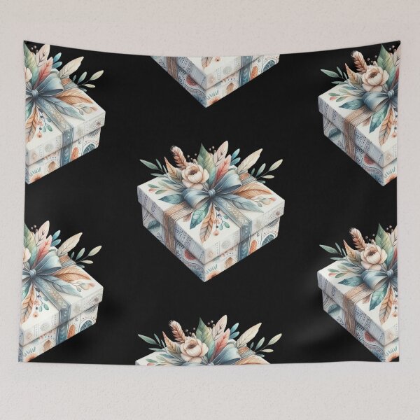 Item preview, Decorative Gift Box with Floral Design designed and sold by virdeiz.
