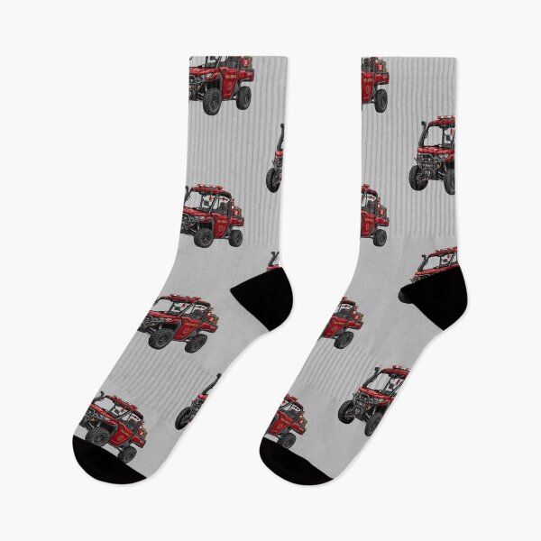 Item preview, Can-Am Defender Fire Rescue Off-Road UTV Emergency Vehicle Graphic designed and sold by Motorline44.