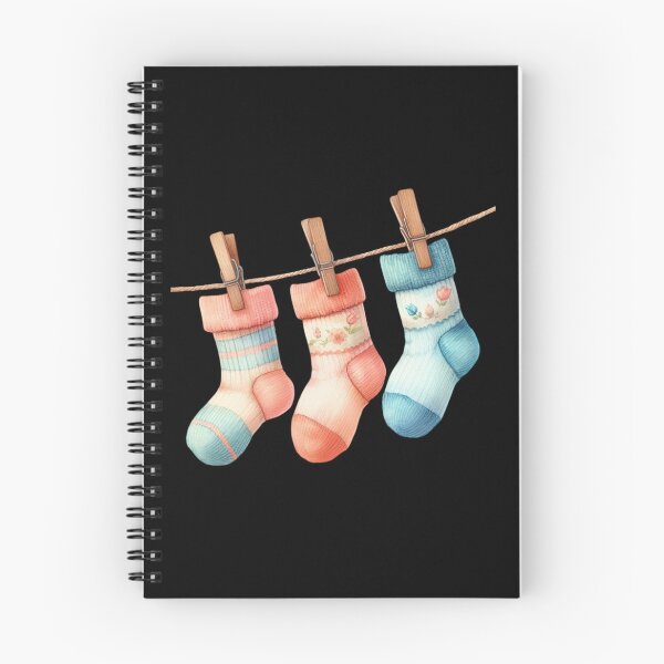 Item preview, Colorful Baby Socks on a Clothesline designed and sold by virdeiz.