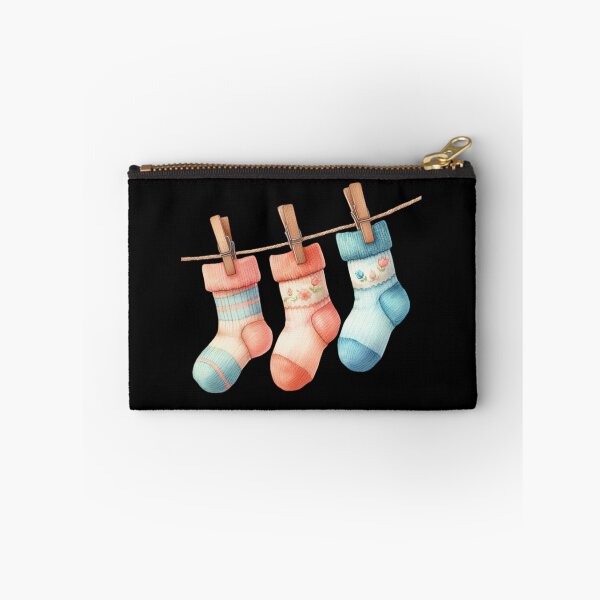 Item preview, Colorful Baby Socks on a Clothesline designed and sold by virdeiz.