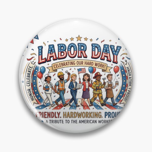 Item preview, Happy Labor Day Celebration - Laborers & Workers Tribute designed and sold by Wear Sculpt.