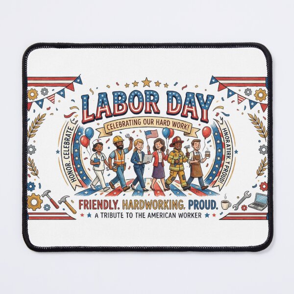Item preview, Happy Labor Day Celebration - Laborers & Workers Tribute designed and sold by Wear Sculpt.