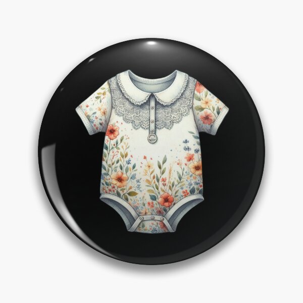 Item preview, Floral Baby Onesie Design designed and sold by virdeiz.