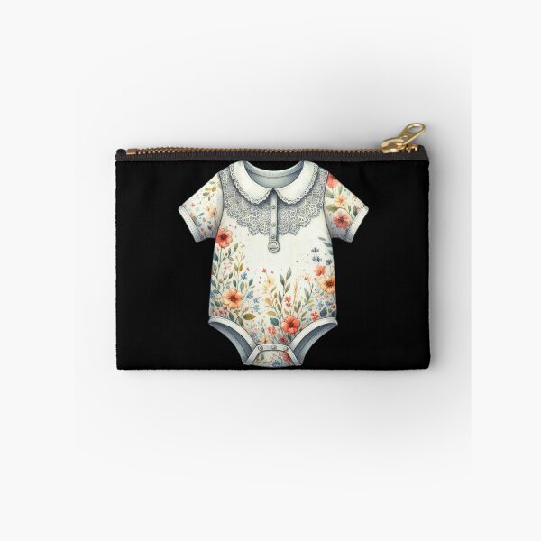 Aperçu de l'œuvre Body bébé à motif floral créée et vendue par virdeiz.