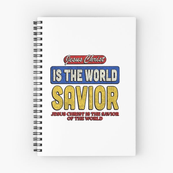 Item preview, Jesus Christ Is The World Savior Typography designed and sold by Electric0ddity.