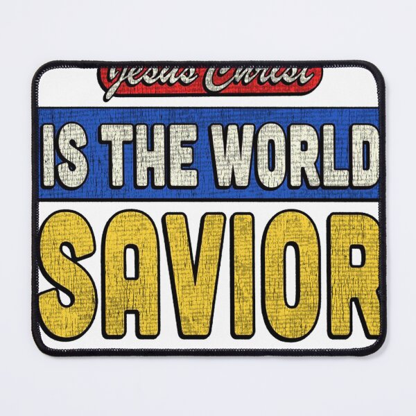 Item preview, Jesus Christ Is The World Savior Typography designed and sold by Electric0ddity.