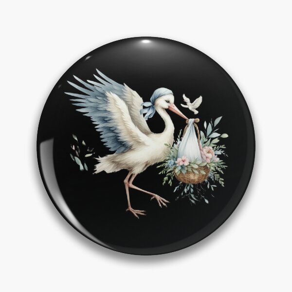 Item preview, Stork Delivering a Baby designed and sold by virdeiz.
