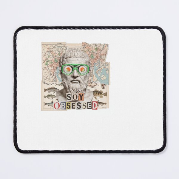Item preview, Sushi Addiction Retro Collage | Japanese Food Lover Vintage Pop Art designed and sold by OzzFrequency.
