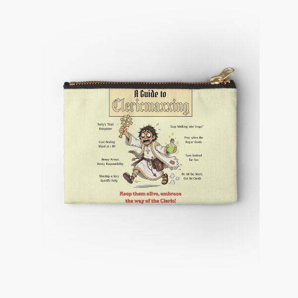 Item preview, A Guide to Clericmaxxing (Light Edition) - DND RPG Meme designed and sold by Dice_Goblin_Studio.