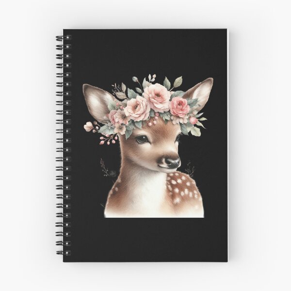 Item preview, Fawn with Floral Crown designed and sold by virdeiz.