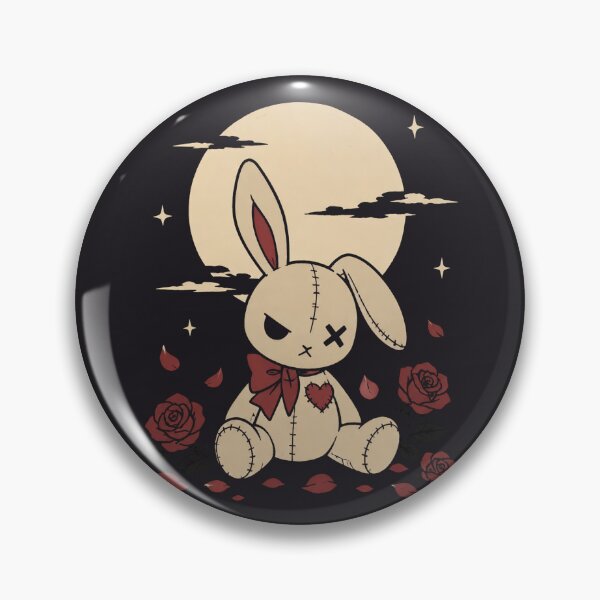 Item preview, Cute Gothic Bunny designed and sold by MusesWhispers.