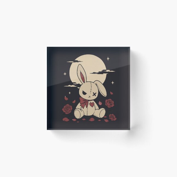 Item preview, Cute Gothic Bunny designed and sold by MusesWhispers.