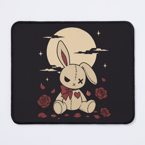 Item preview, Cute Gothic Bunny designed and sold by MusesWhispers.