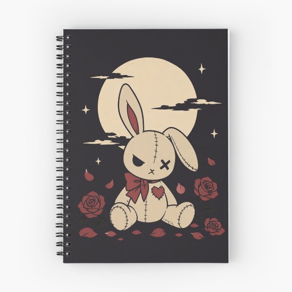 Item preview, Cute Gothic Bunny designed and sold by MusesWhispers.