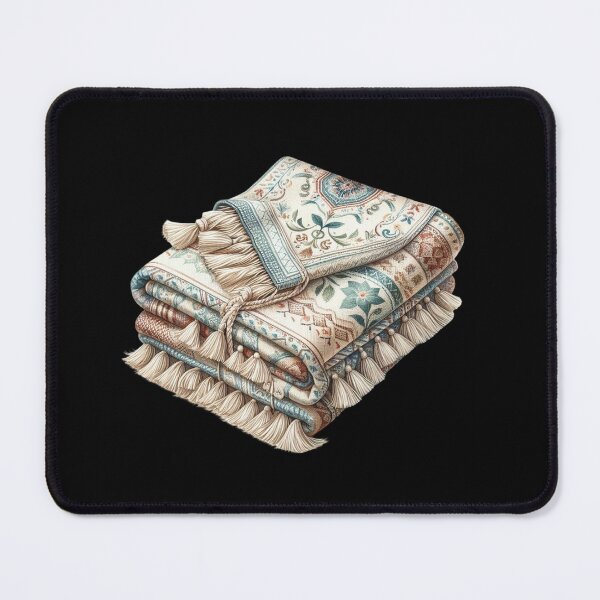Item preview, Intricately Patterned Folded Blanket designed and sold by virdeiz.