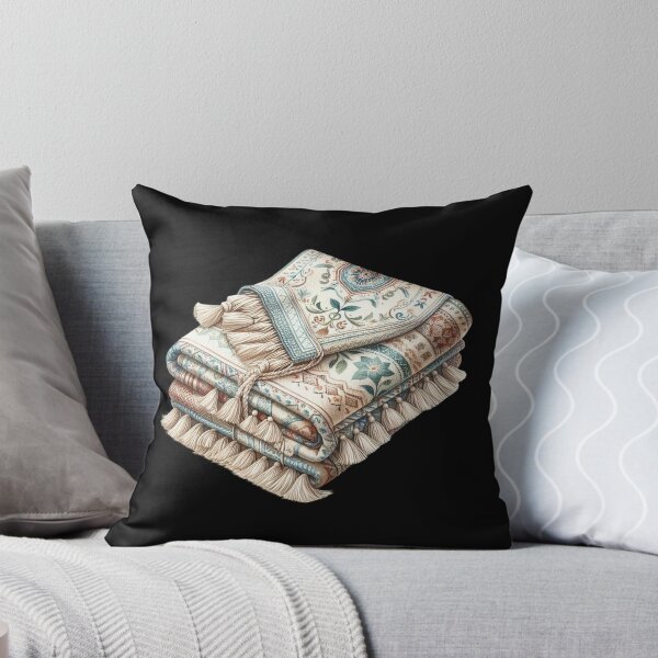 Item preview, Intricately Patterned Folded Blanket designed and sold by virdeiz.