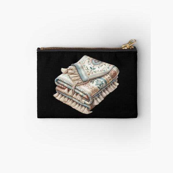 Item preview, Intricately Patterned Folded Blanket designed and sold by virdeiz.