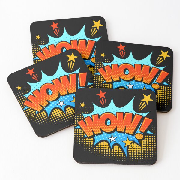 Item preview, WOW! Pop Art Comic Book Explosion Retro Design designed and sold by Roadkill Creations.