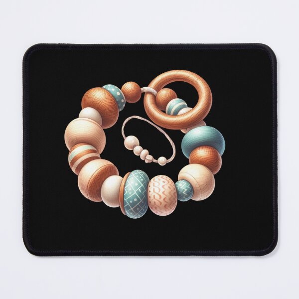 Item preview, Colorful Wooden Bead Bracelet designed and sold by virdeiz.