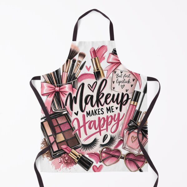 Item preview, Makeup Makes Me Happy – Cute Makeup Lover Beauty Design designed and sold by Activity01.