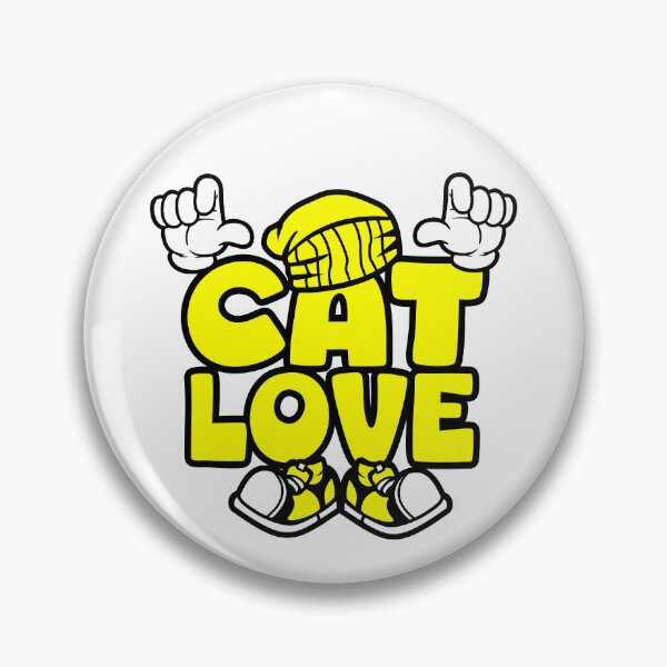 Item preview, CAT LOVE - PETS Cartoon Character Bold Retro designed and sold by NFTWords.