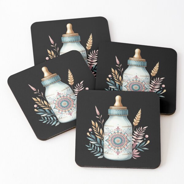 Item preview, Decorative Baby Bottle with Ornaments designed and sold by virdeiz.