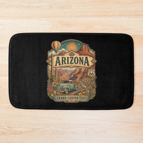 Item preview, Vintage Arizona Tattoo Style Desert Illustration Graphic designed and sold by CG Studio.