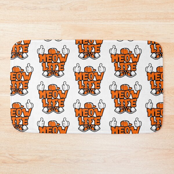 Item preview, MEOW LIFE - PETS Street Lettering Cartoon Character  designed and sold by NFTWords.
