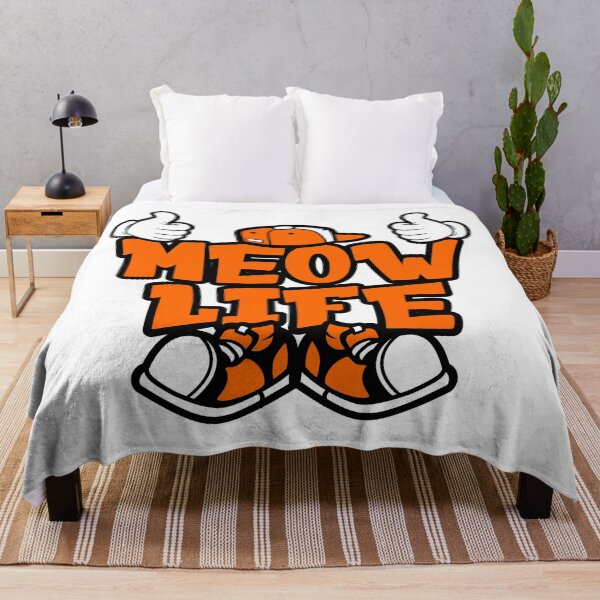 Item preview, MEOW LIFE - PETS Street Lettering Cartoon Character designed and sold by NFTWords.