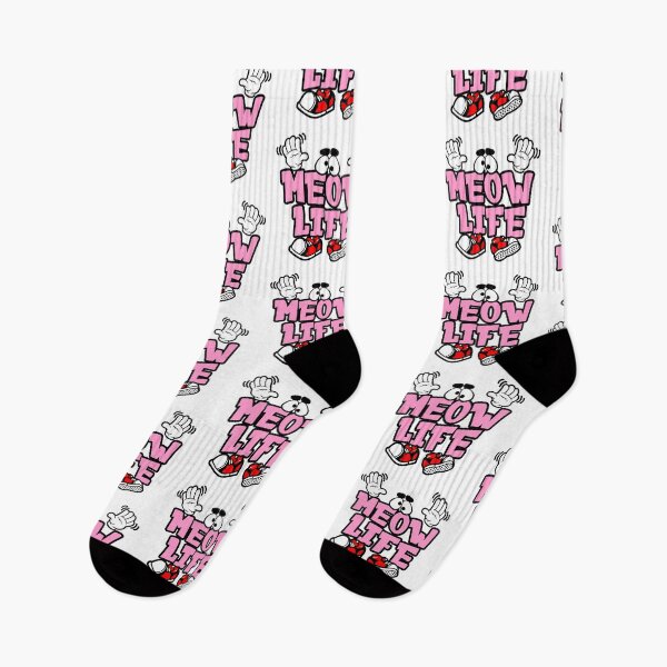 Item preview, MEOW LIFE - PETS Typography Character Bold Funny designed and sold by NFTWords.