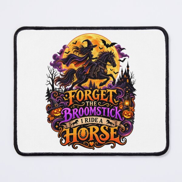 Item preview, Witch Riding Horse Halloween – Spooky Witchy Horse designed and sold by Ayden World.