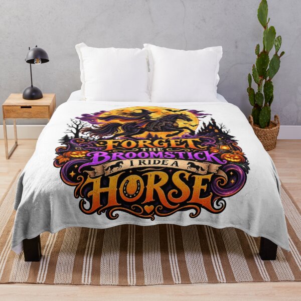 Item preview, Witch Riding Horse Halloween – Spooky Witchy Horse designed and sold by Ayden World.
