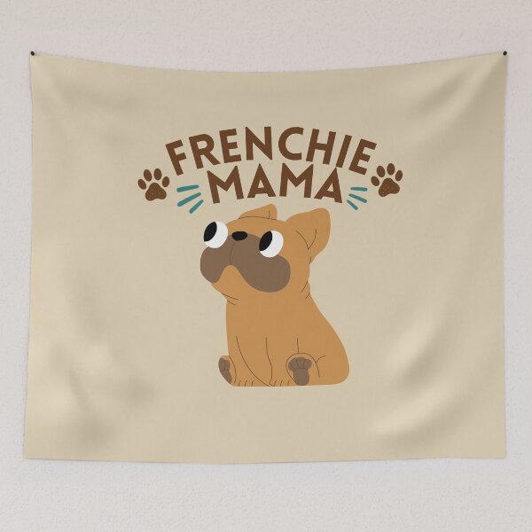 Item preview, Frenchie Mama Cute French Bulldog Mom Funny Dog Lover designed and sold by Randomnessy.