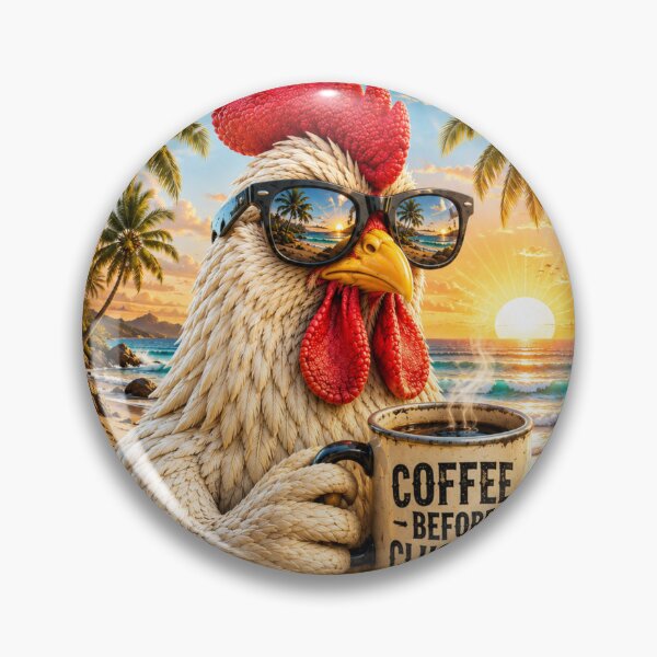 Item preview, coffee before clucking designed and sold by gypsy-joker.