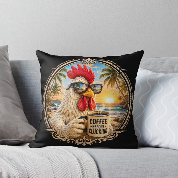 Item preview, coffee before clucking designed and sold by gypsy-joker.