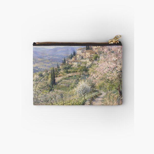 Item preview, Tuscany Italy Countryside – Tuscan Village, Vineyards & Spring Blossoms designed and sold by GutyzDesignsES.