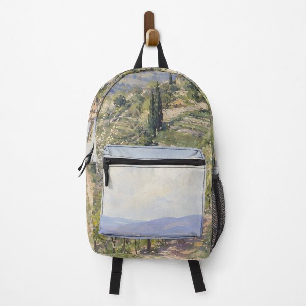 Item preview, Tuscany Italy Countryside – Tuscan Village, Vineyards & Spring Blossoms designed and sold by GutyzDesignsES.
