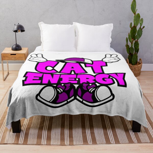 Item preview, CAT ENERGY  - PETS Lettering Comic Words Funny  designed and sold by NFTWords.