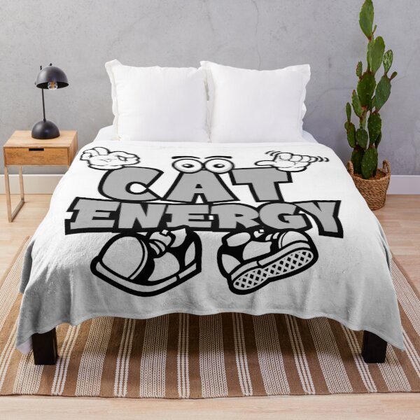 Item preview, CAT ENERGY  - PETS Graffitti Character Bold Retro designed and sold by NFTWords.
