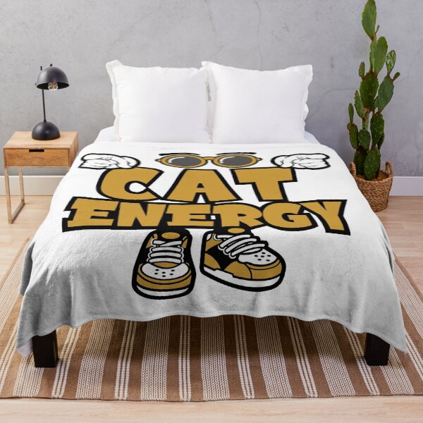 Item preview, CAT ENERGY  - PETS Words Character Bold Retro designed and sold by NFTWords.