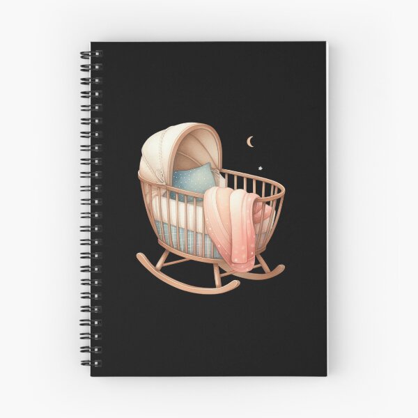 Item preview, Vintage Baby Cradle with Blanket designed and sold by virdeiz.