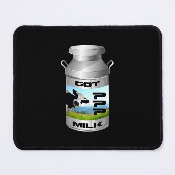 Item preview, Got Milk??? (on Black) designed and sold by PawsitiveMum3.