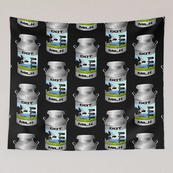 Item preview, Got Milk??? (on Black) designed and sold by PawsitiveMum3.