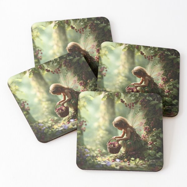 Item preview, Woodland Berry Gathering Fairy Magic designed and sold by Storybook Botanica.