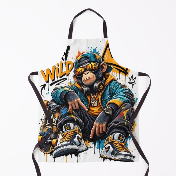 Item preview, Stay Wild Street Monkey designed and sold by VYBORA Studio.